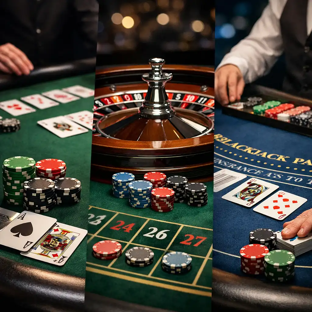 Gry stołowe casino
